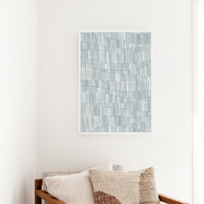 Deconstructed Ocean Waves - Art Print or Canvas - Jetty Home