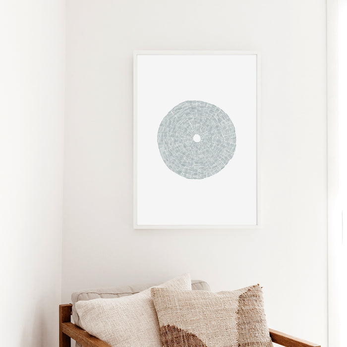Deconstructed Sea Urchin Shell - Art Print or Canvas - Jetty Home
