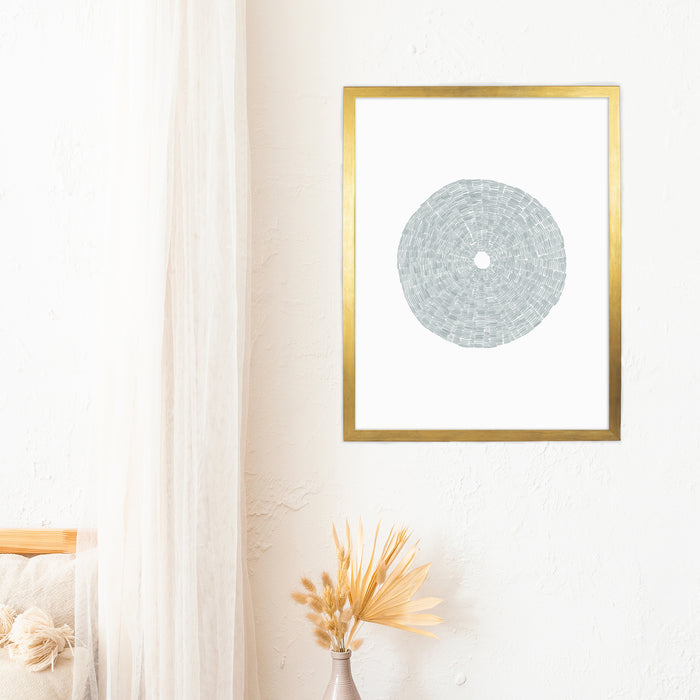 5"x7" / Art Print / Antique Gold