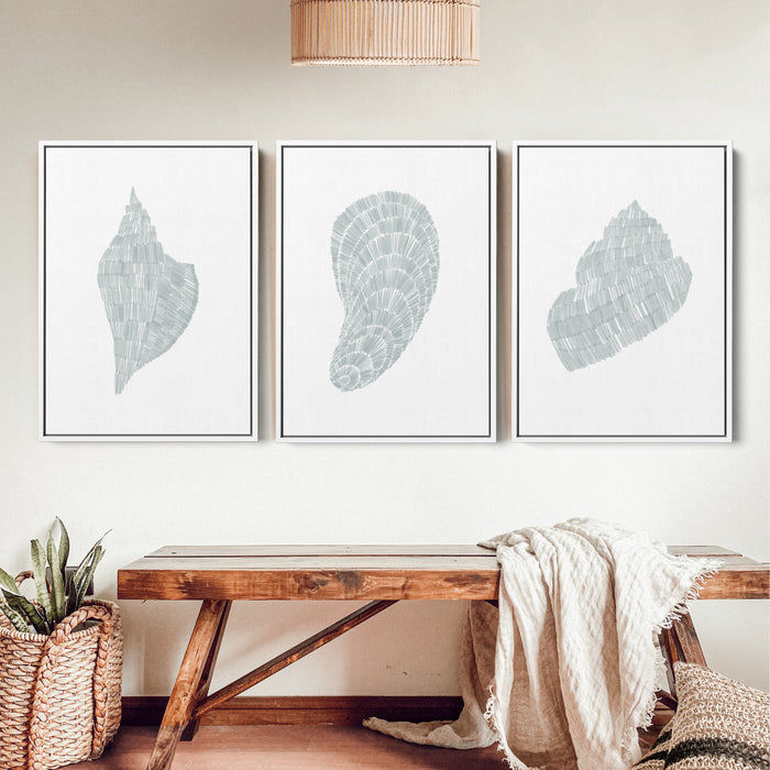 8"x10" / Canvas Set / White