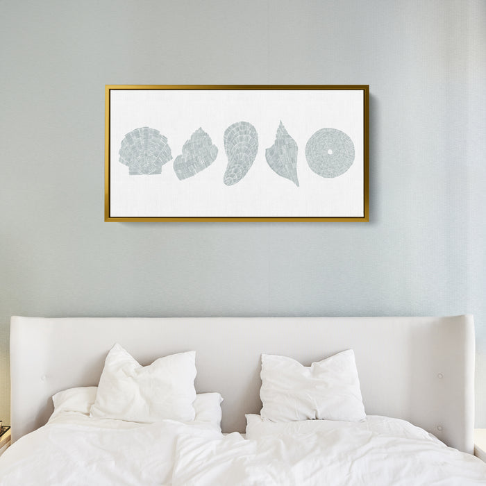 Deconstructed Seashells Panoramic - Jetty Home