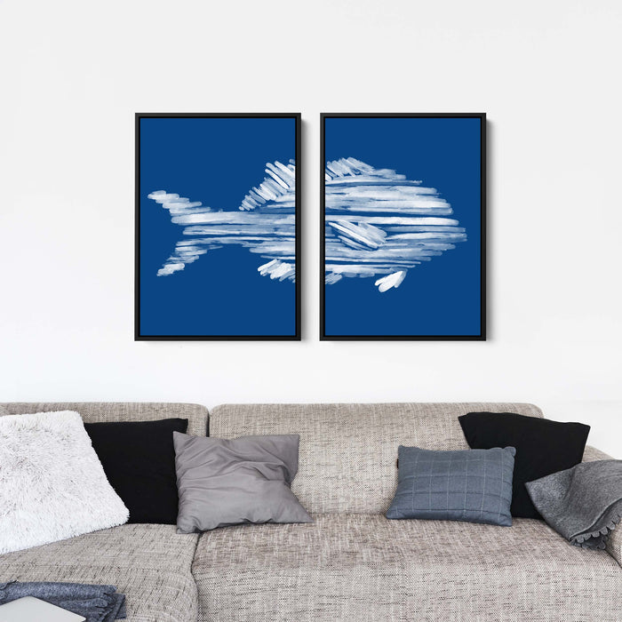 8"x10" / Canvas Set / Black