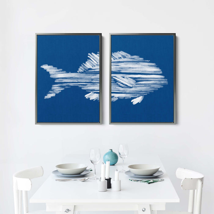 8"x10" / Canvas Set / Antique Silver