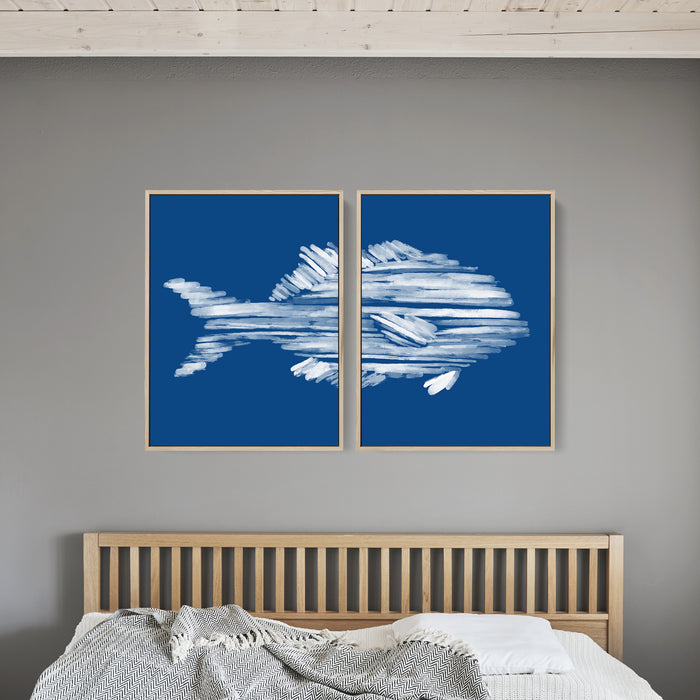 8"x10" / Canvas Set / Natural Wood