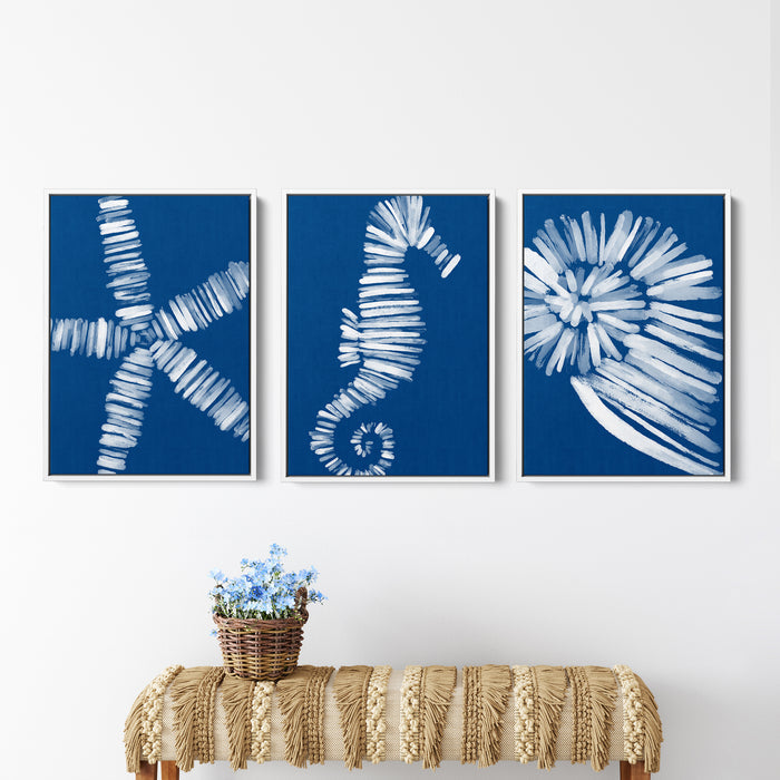 8"x10" / Canvas Set / White