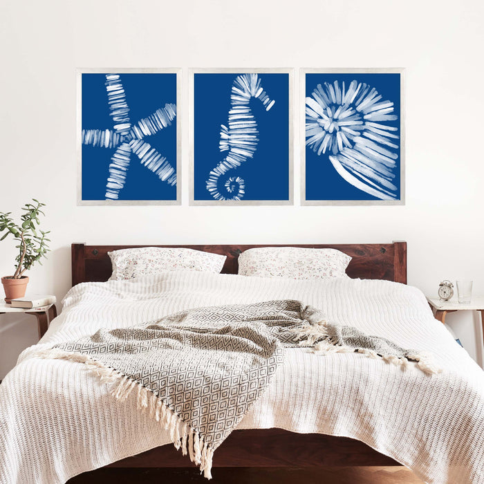 5"x7" / Art Print Set / Antique Silver