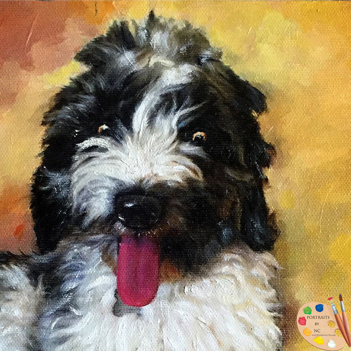 Doodle Dog Portrait 398
