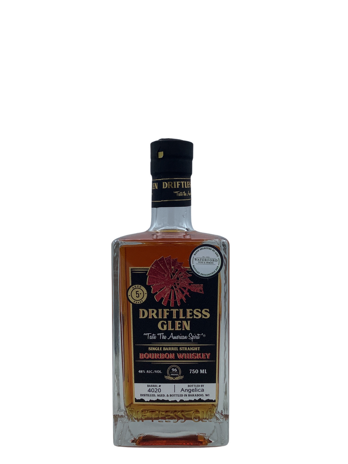 Driftless Glen 5yr Single Barrel Bourbon Waterford Pick