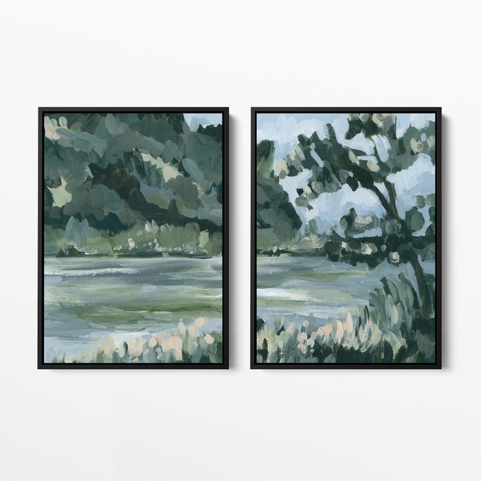 Dunham's Point Diptych - Set of 2 - Jetty Home