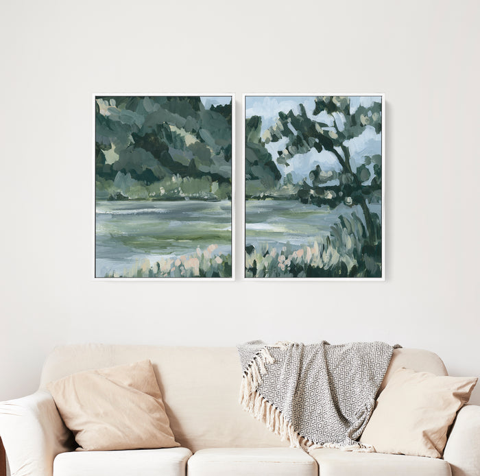 8"x10" / Canvas Set / White