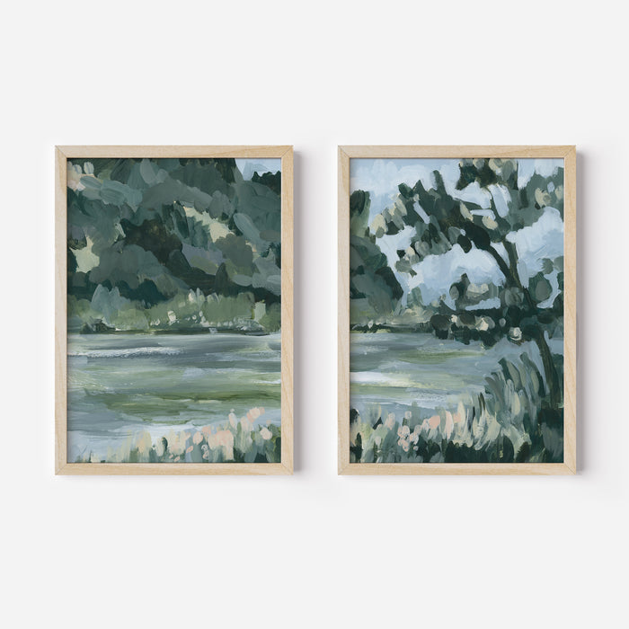 Dunham's Point Diptych - Set of 2 - Jetty Home