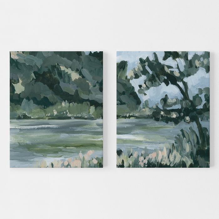 Dunham's Point Diptych - Set of 2 - Jetty Home
