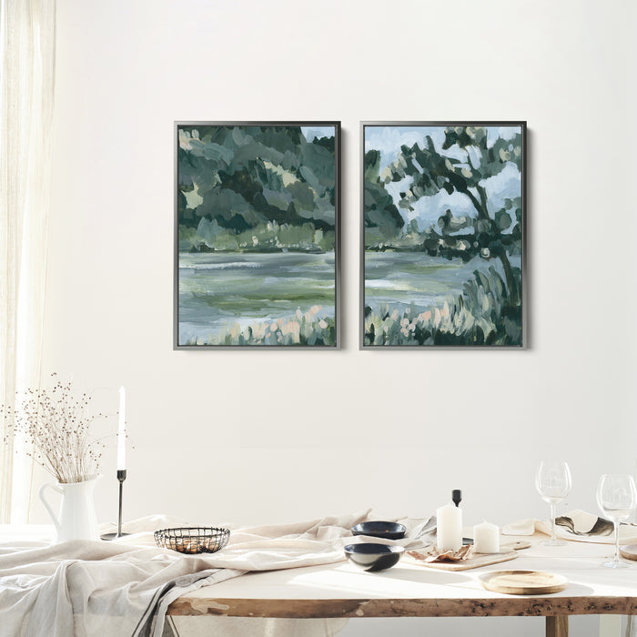 Dunham's Point Diptych - Set of 2 - Jetty Home