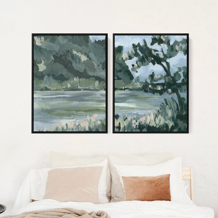 Dunham's Point Diptych - Set of 2 - Jetty Home