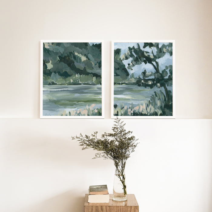 5"x7" / Art Print Set / White