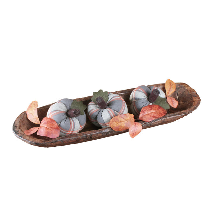 F Fall Sky Mini Pumpkins set of 3 ON011522 - Interiors by Elizabeth