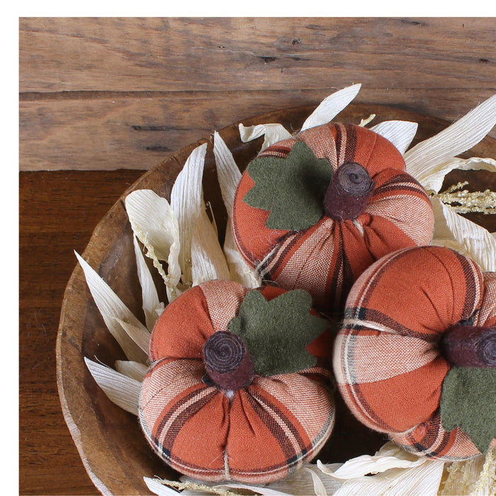 F Harvest Moon Mini Pumpkins Set of 3 ON021013 - Interiors by Elizabeth