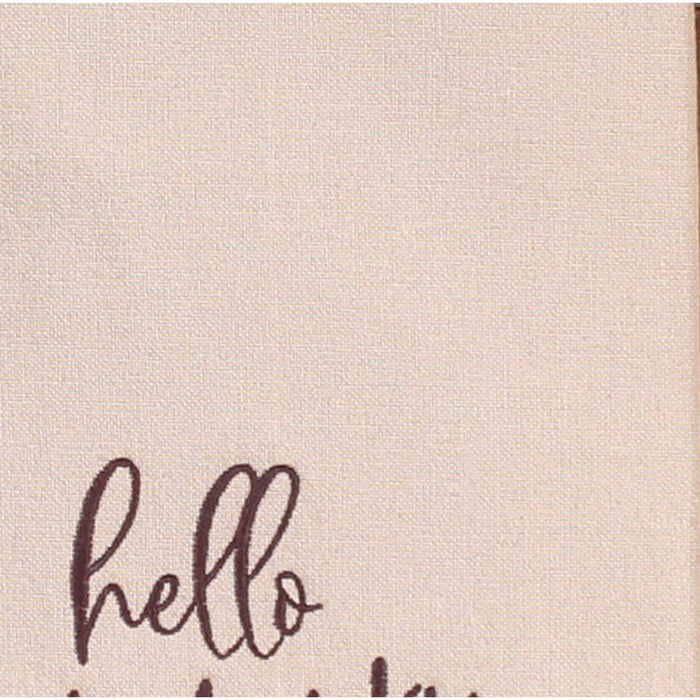 F hello pumpkin Towel  Set of 2 ET376024 - Interiors by Elizabeth