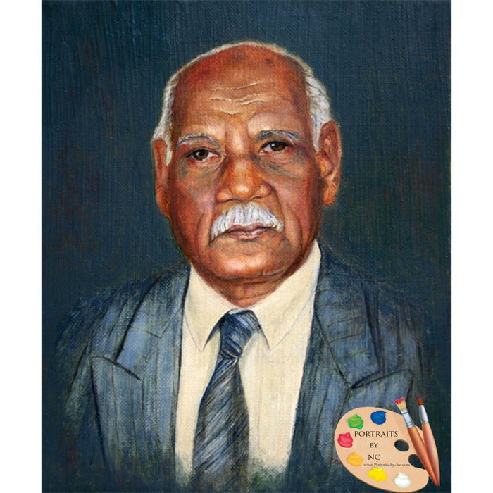 Elderly Man Posthumous Painting 104