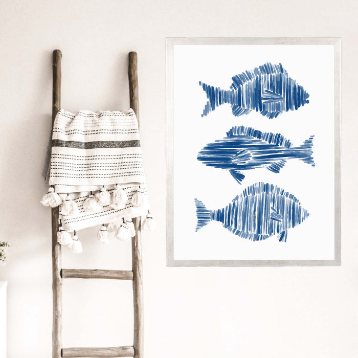 5"x7" / Art Print / Antique Silver