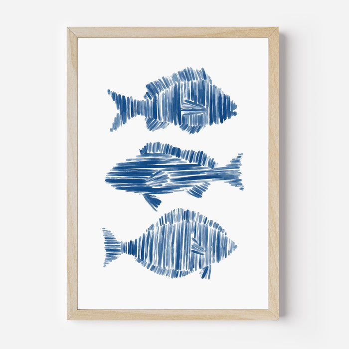 Fish of the Sea  - Art Print or Canvas - Jetty Home