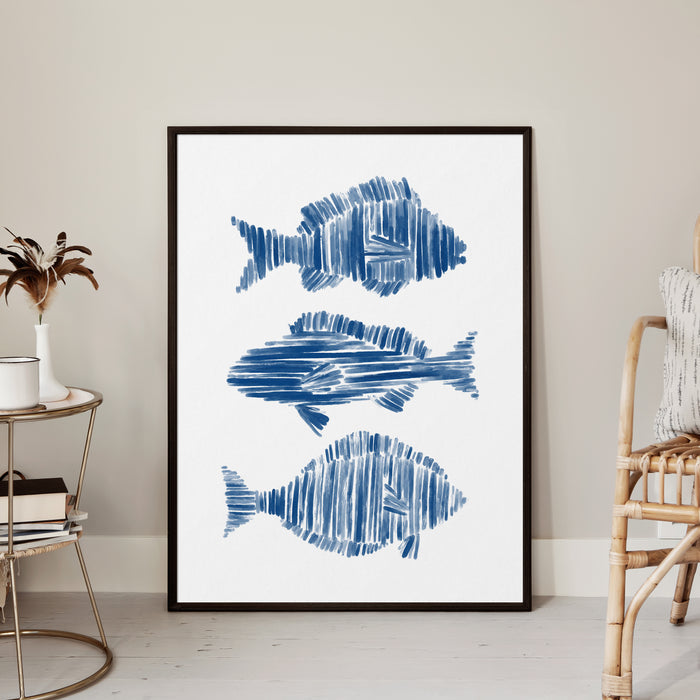 Fish of the Sea  - Art Print or Canvas - Jetty Home