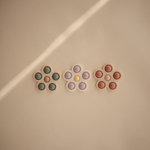 FLOWER PRESS TOY | SOFT LILAC/DAFFODIL/IVORY