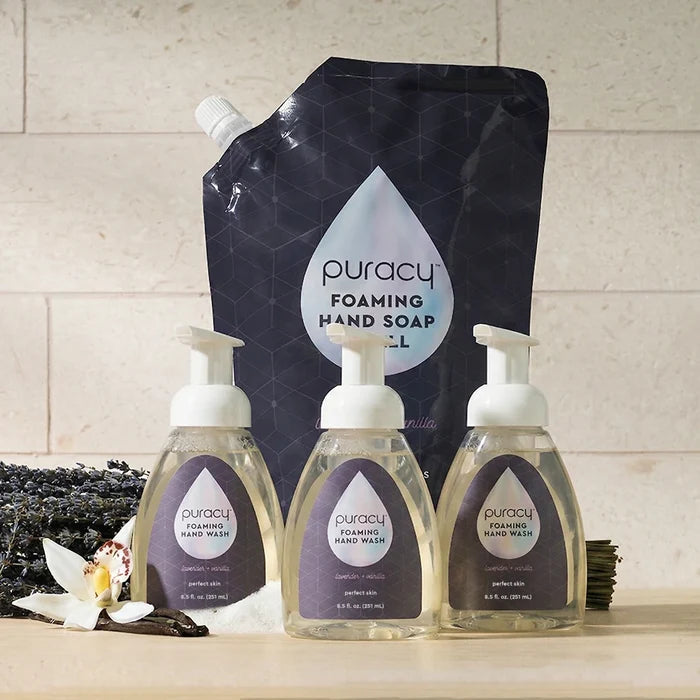 Lavender & Vanilla / Standard (Pack of 3) & Refill