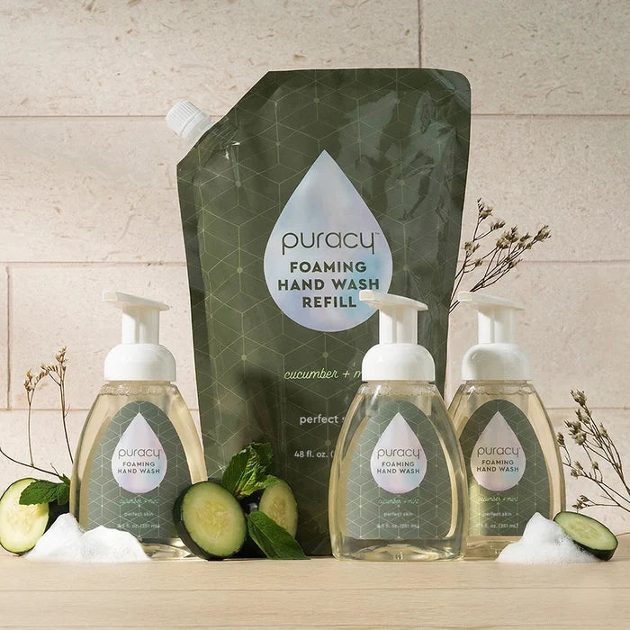 Cucumber & Mint / Standard (Pack of 3) & Refill