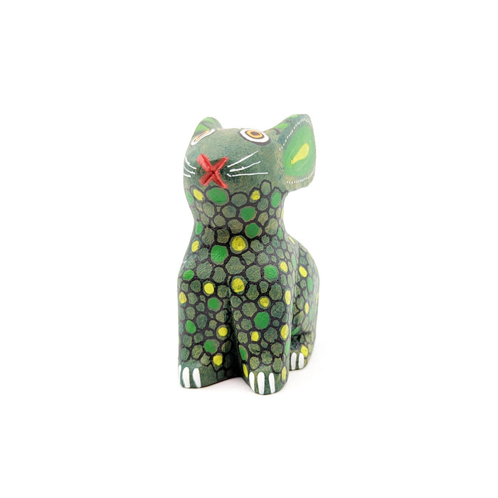 Forest Green Bunny with Polka Dots