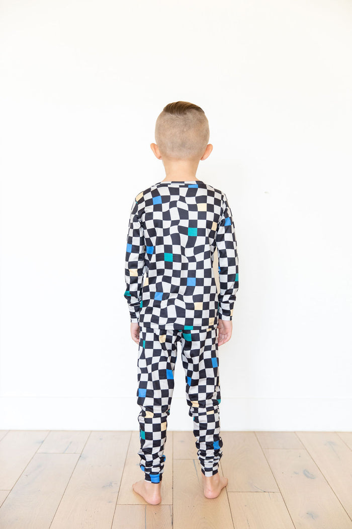 FOREST WAVY CHECKER | LONG SLEEVE