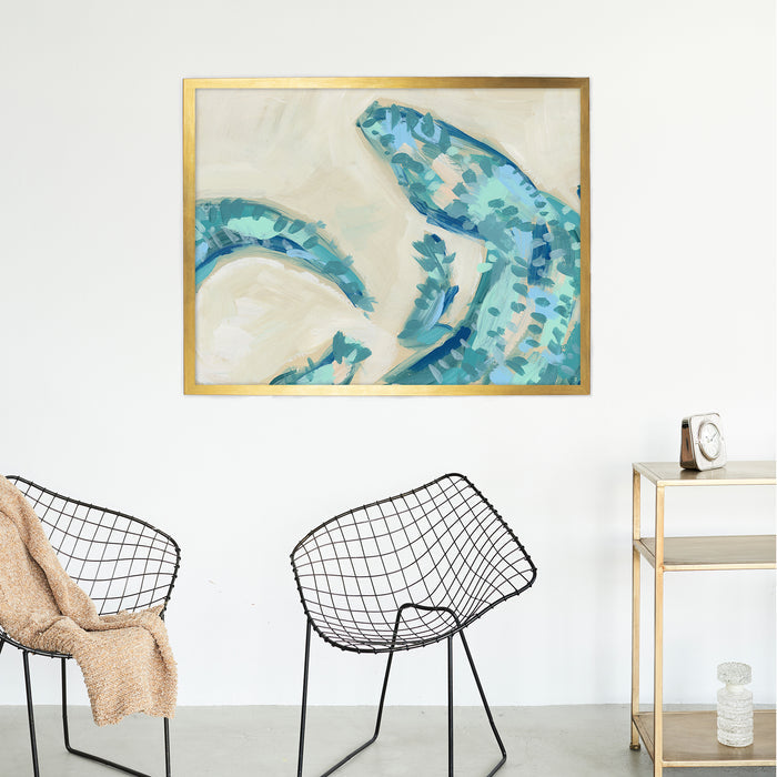 5"x7" / Art Print / Antique Gold