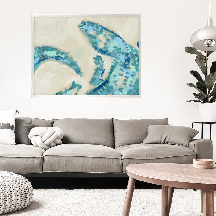 5"x7" / Art Print / Antique Silver