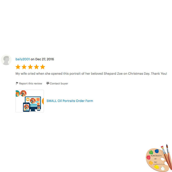 Review for German Shepherd Pet Portrait 515