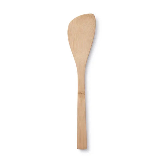 The Bambu Give it a Rest Spatula features a flat, angled tip and a long handle, displayed against a white background.