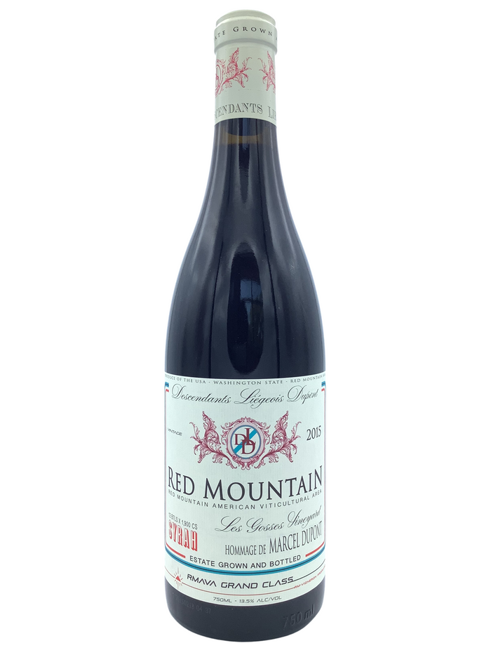 Hedges Descendants Liegeois Dupont Red Mountain Syrah