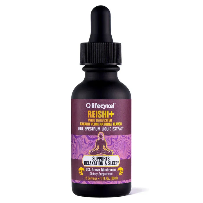 A brown glass dropper bottle labeled Lovebug Infant Probiotics, 0 to 6 months, featuring a purple label with yellow and white text, indicating it is a probiotic supplement for infants. The bottle holds 1 fl oz (30 ml).