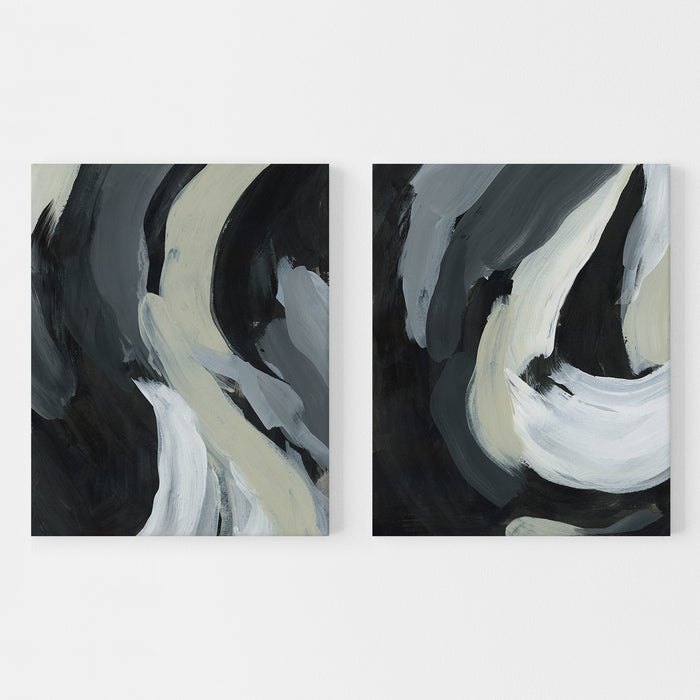 Influx - Set of 2  - Art Prints or Canvases - Jetty Home