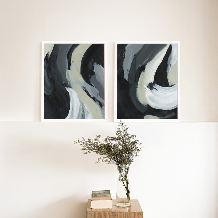 5"x7" / Art Print Set / White