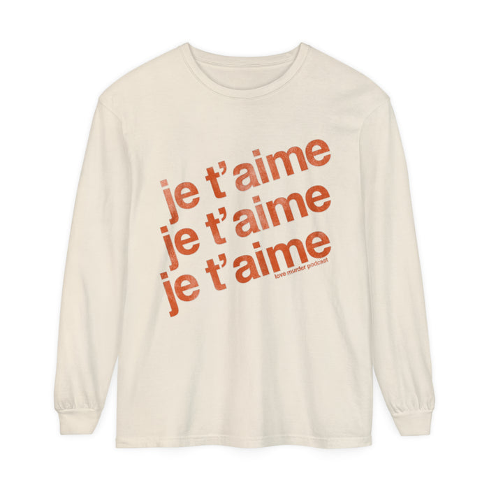 JE T'AIME LS TEE