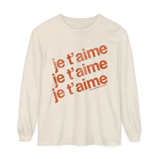 JE T'AIME LS TEE