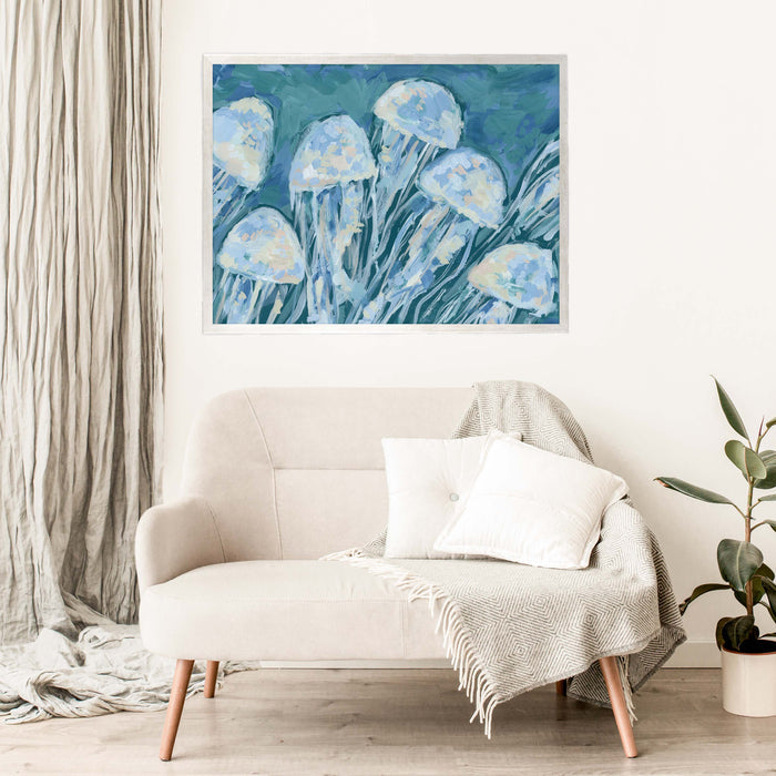 5"x7" / Art Print / Antique Silver