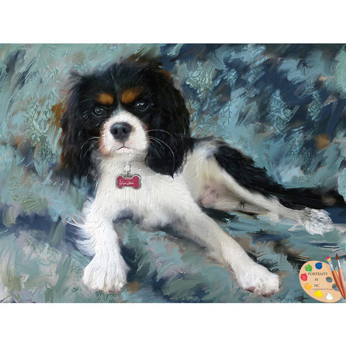 King Charles Spaniel Painting 372