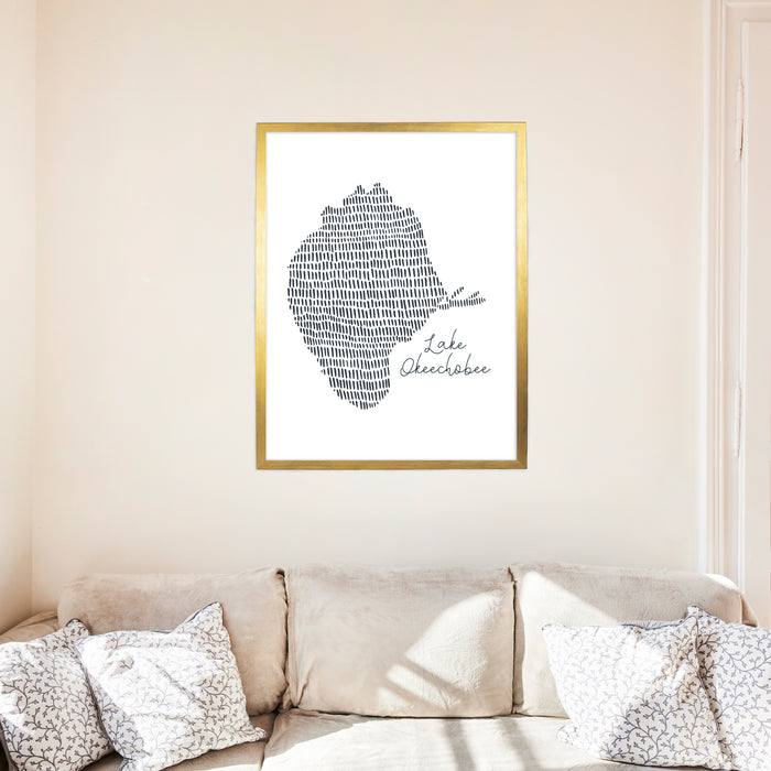 5"x7" / Art Print / Antique Gold