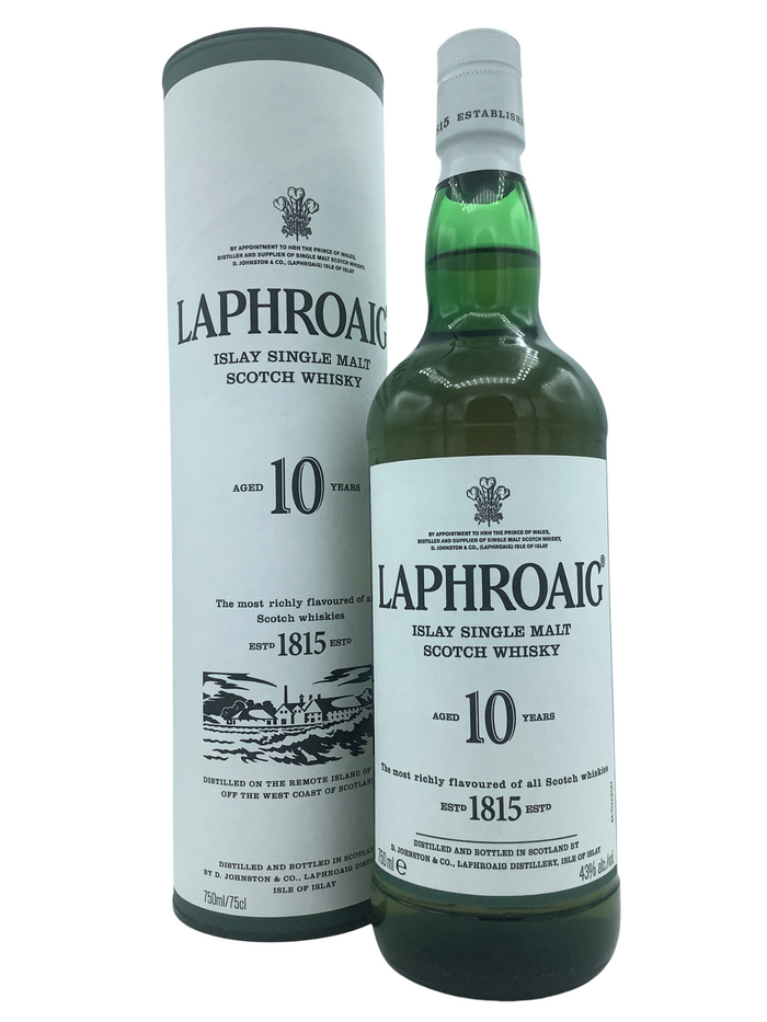 Laphroaig 10-year Islay Single Malt Scotch
