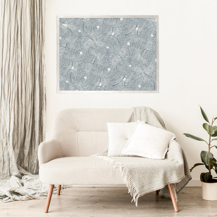 5"x7" / Art Print / Antique Silver