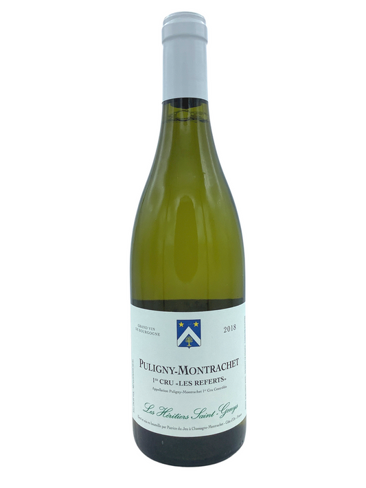 Les Heritiers Saint-Genys 'Les Referts' Puligny Montrachet 1er Cru 2018