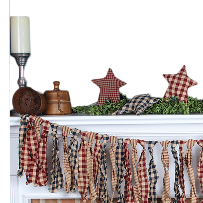 Liberty Fabric Ties Garland Garland GR610001 - Interiors by Elizabeth