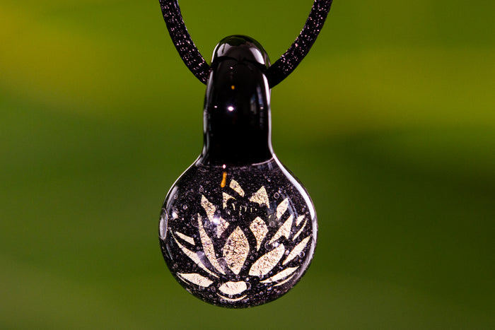 Lotus Flower Cremation Jewelry