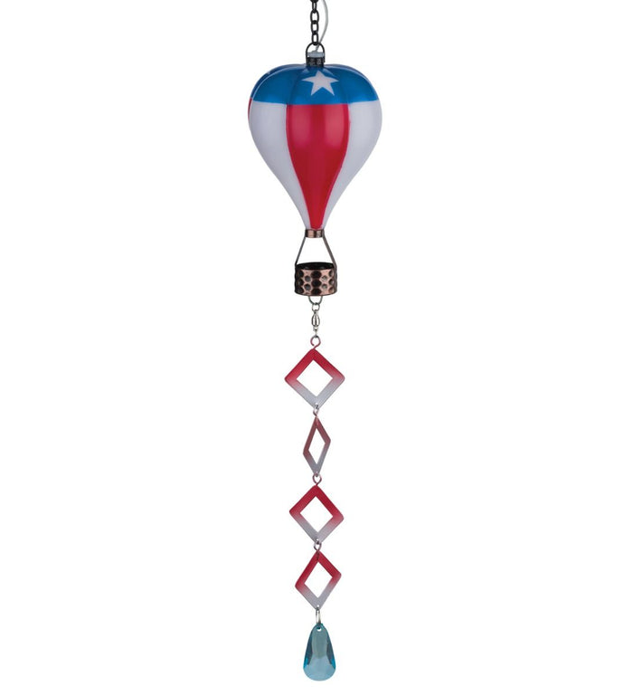 Mini Spinner Solar Lantern - Americana